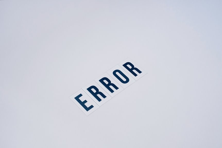 practical guidance after errors start